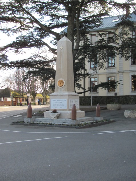 The WWI memorial.