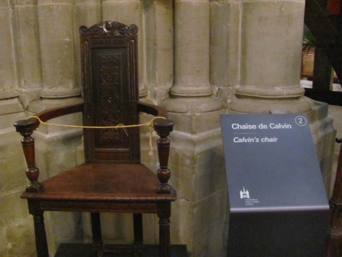 Geneva Calvin's Chair